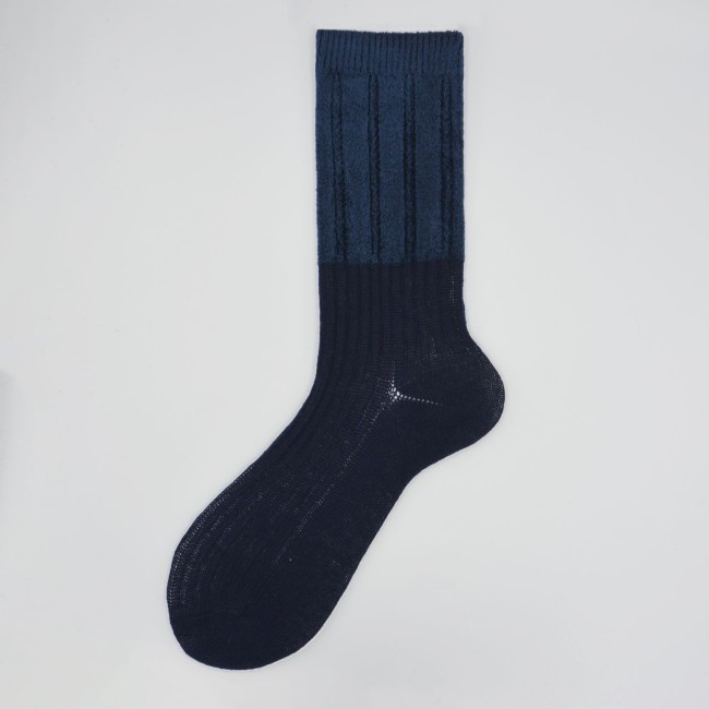 Calza corta in cashemere e ciniglia Jim