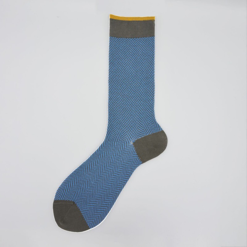 Calza corta in misto cashmere in...