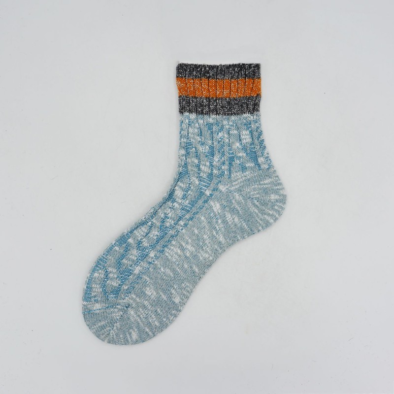 Calza corta da donna in cotone con...