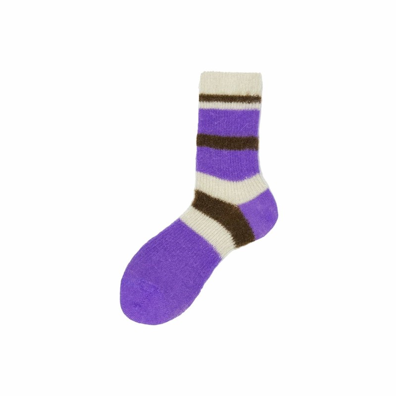 Calza corta in mohair fantasia Futura