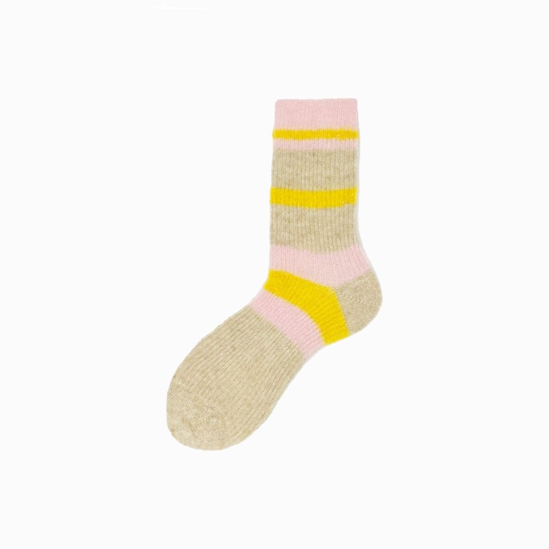 Calza corta in mohair fantasia Futura