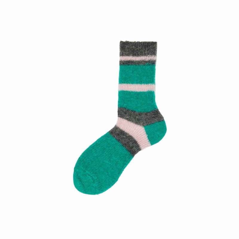Calza corta in mohair fantasia Futura