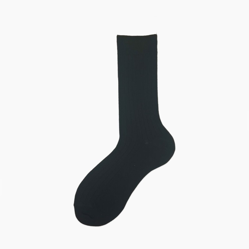 Calza corta misto cashmere e seta a...