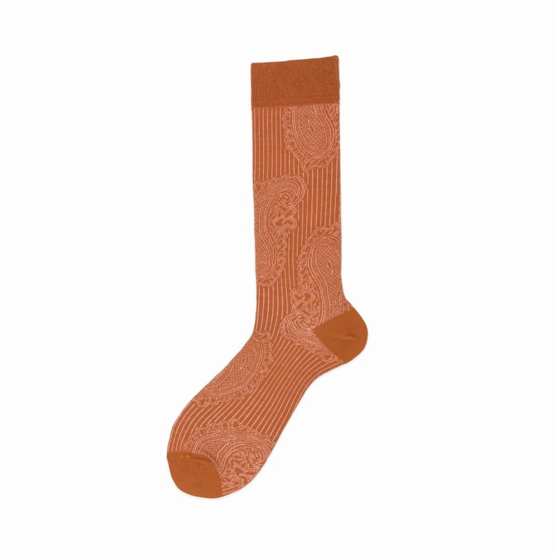 Calza corta in misto cashmere con...