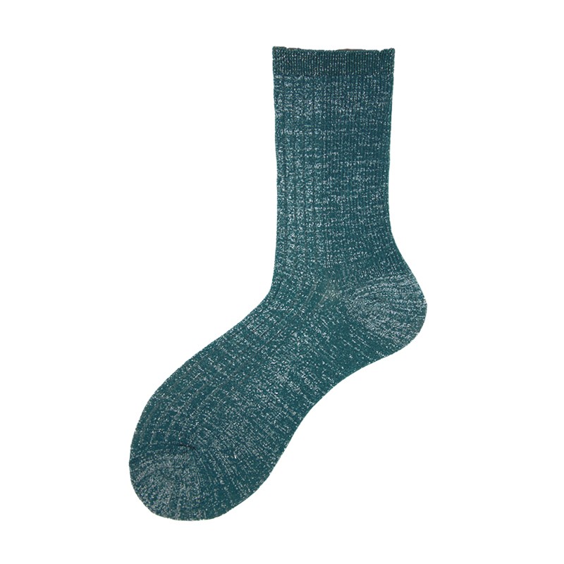 Calza Corta in Cotone e Lurex N°92