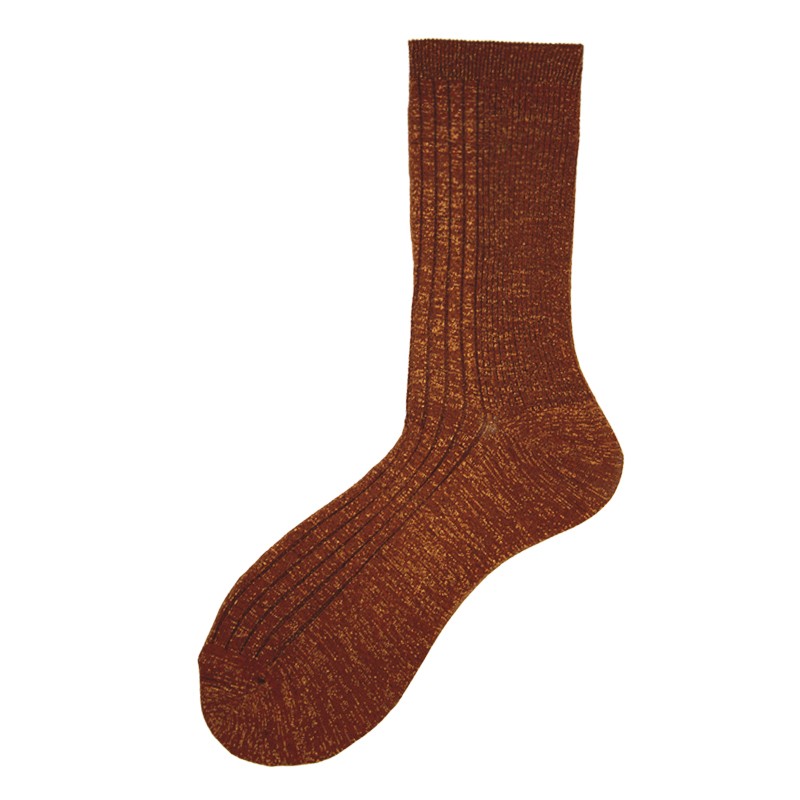 Calza Corta in Cotone e Lurex N°92