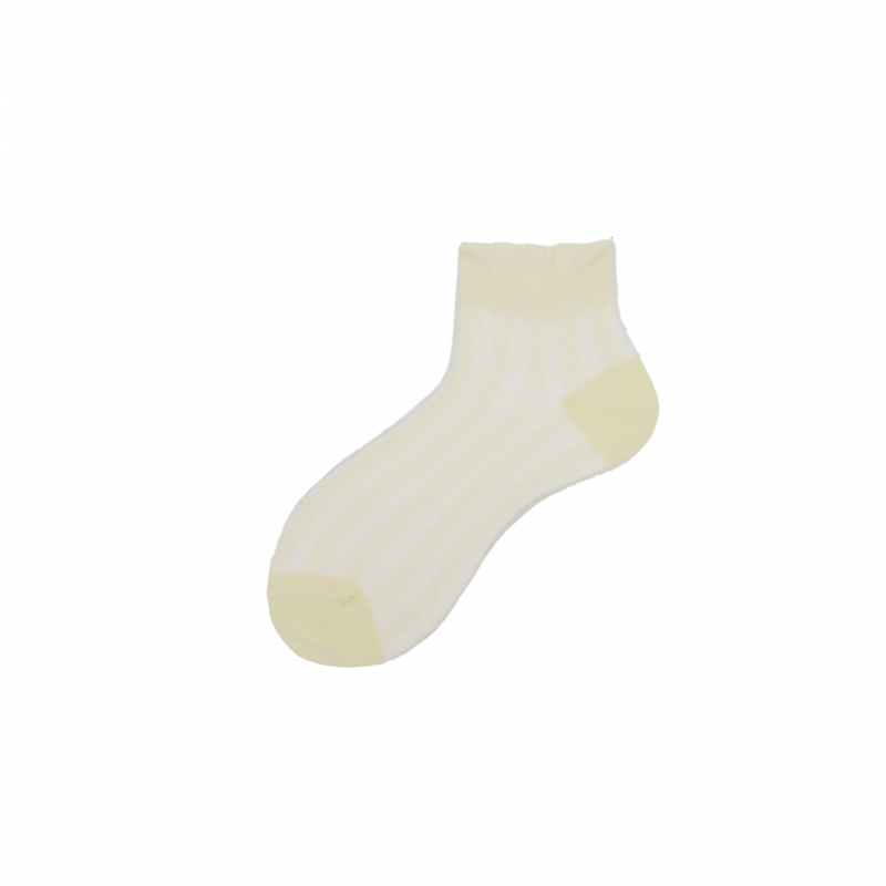 Calza corta da donna in cotone a...