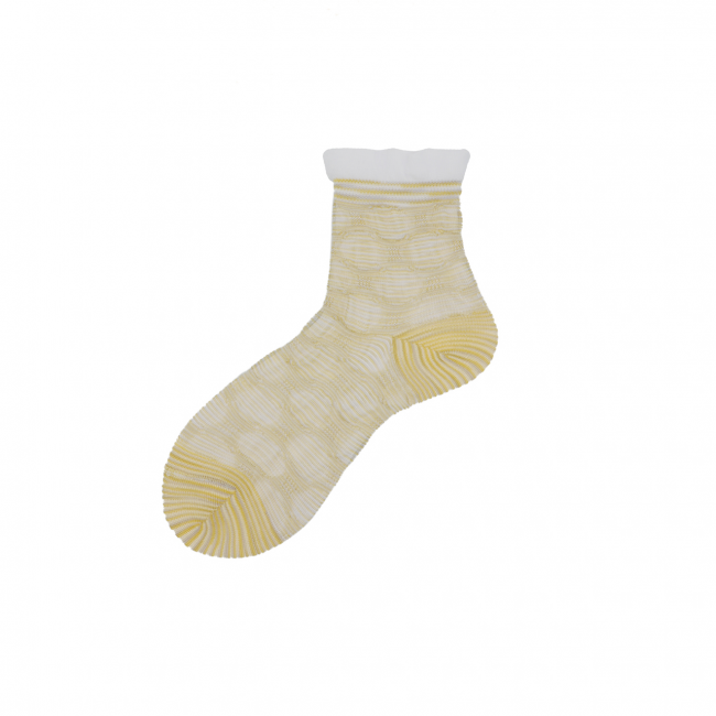 Calza da sneakers da donna in viscosa a bolle Ilia
