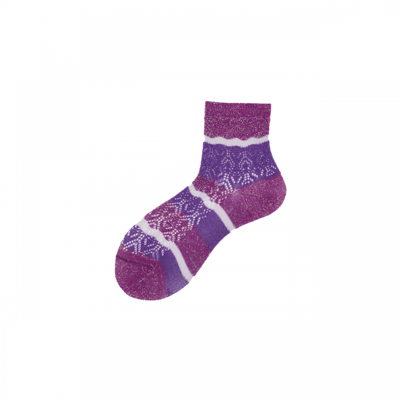 Calza da sneakers da donna in cotone...