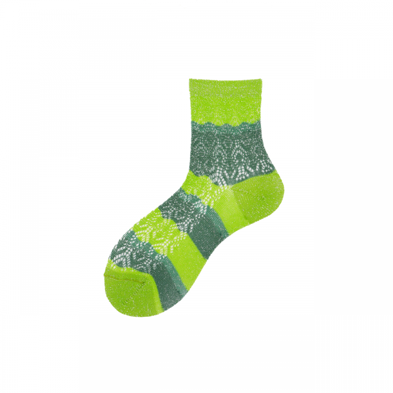 Calza da sneakers da donna in cotone...