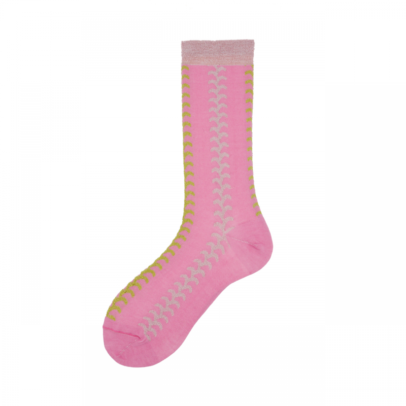 Calza corta da donna in cotone con...