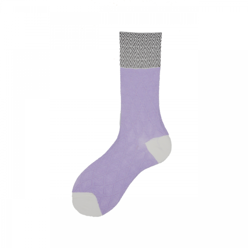 Calza corta da donna in cotone con...