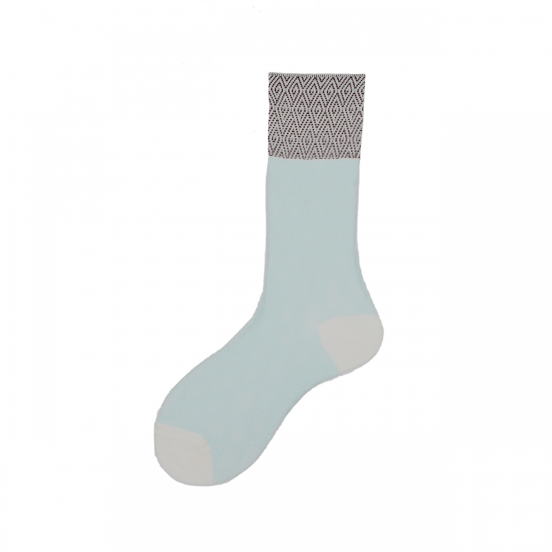 Calza corta da donna in cotone con...