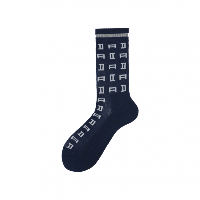 Calza corta da donna in spugna di cotone con logo Nami