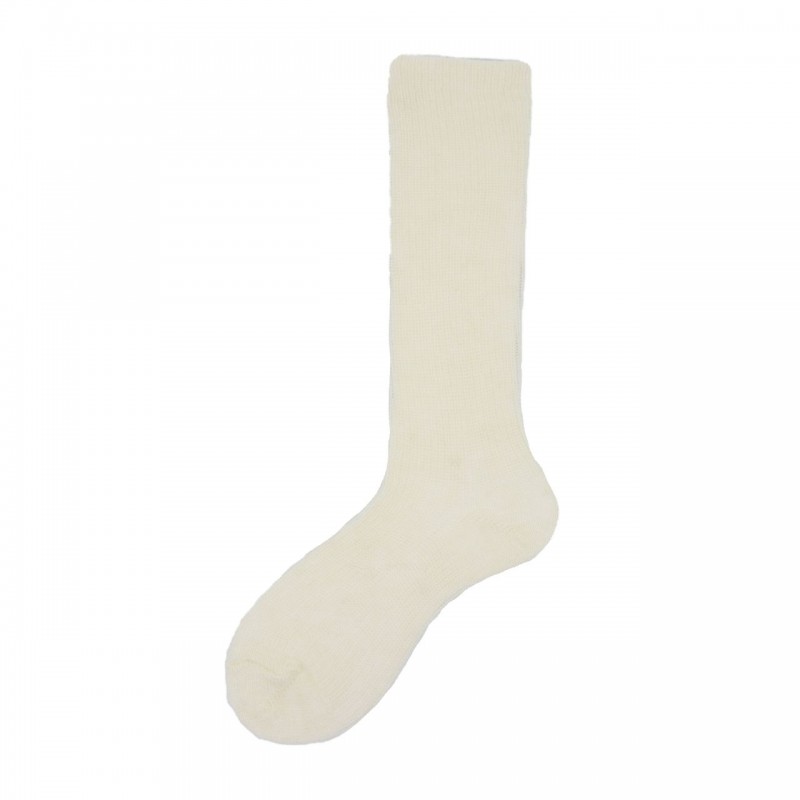 Calza corta in mohair a costine Sabine