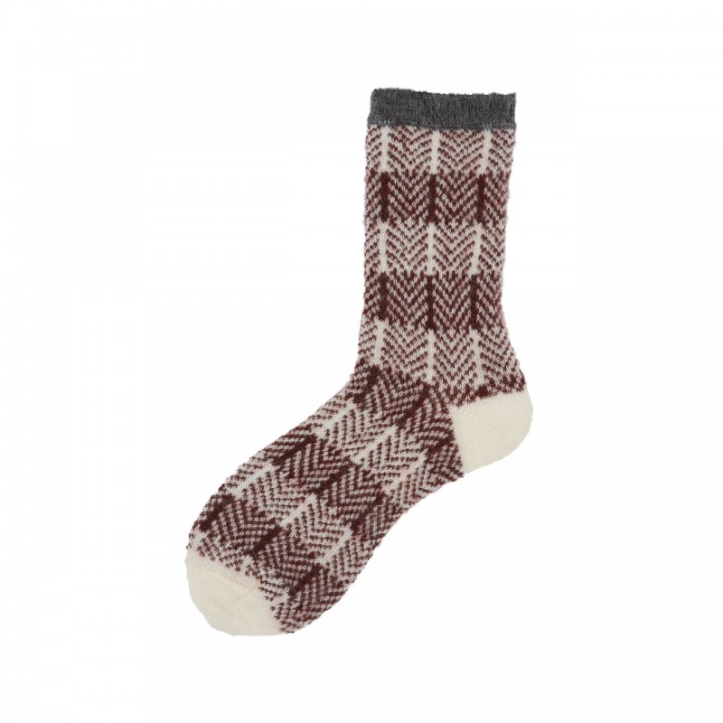 Calza corta in baby mohair a rigoni a...