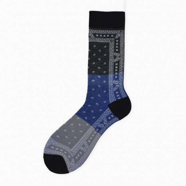Calza corta uomo in cotone bandana Yuri