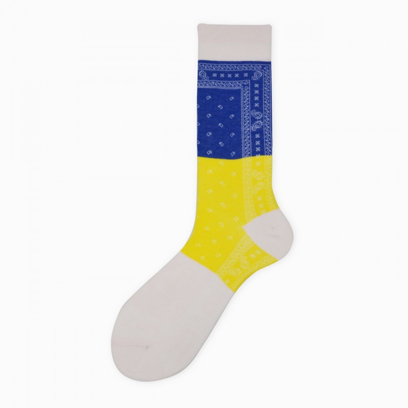 Calza corta uomo in cotone bandana Yuri